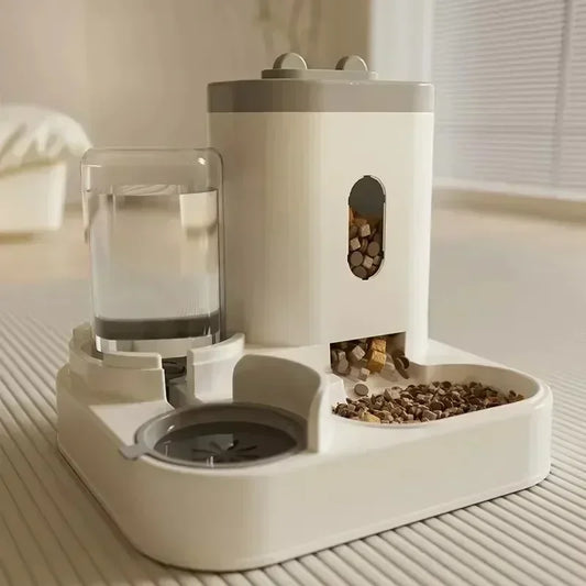 HydraBowl – Premium Automatic Pet Feeding & Water Station