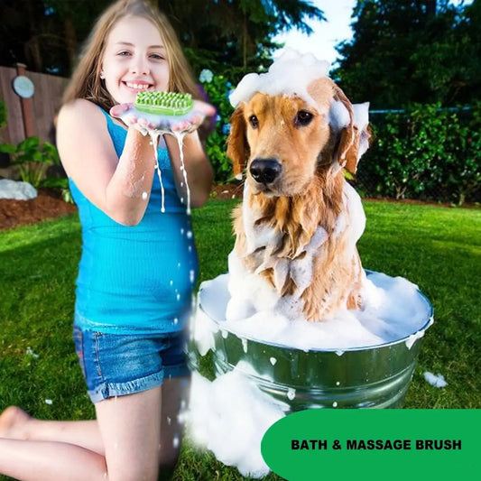 PetSpa - Silicone Shampoo & Massage Brush