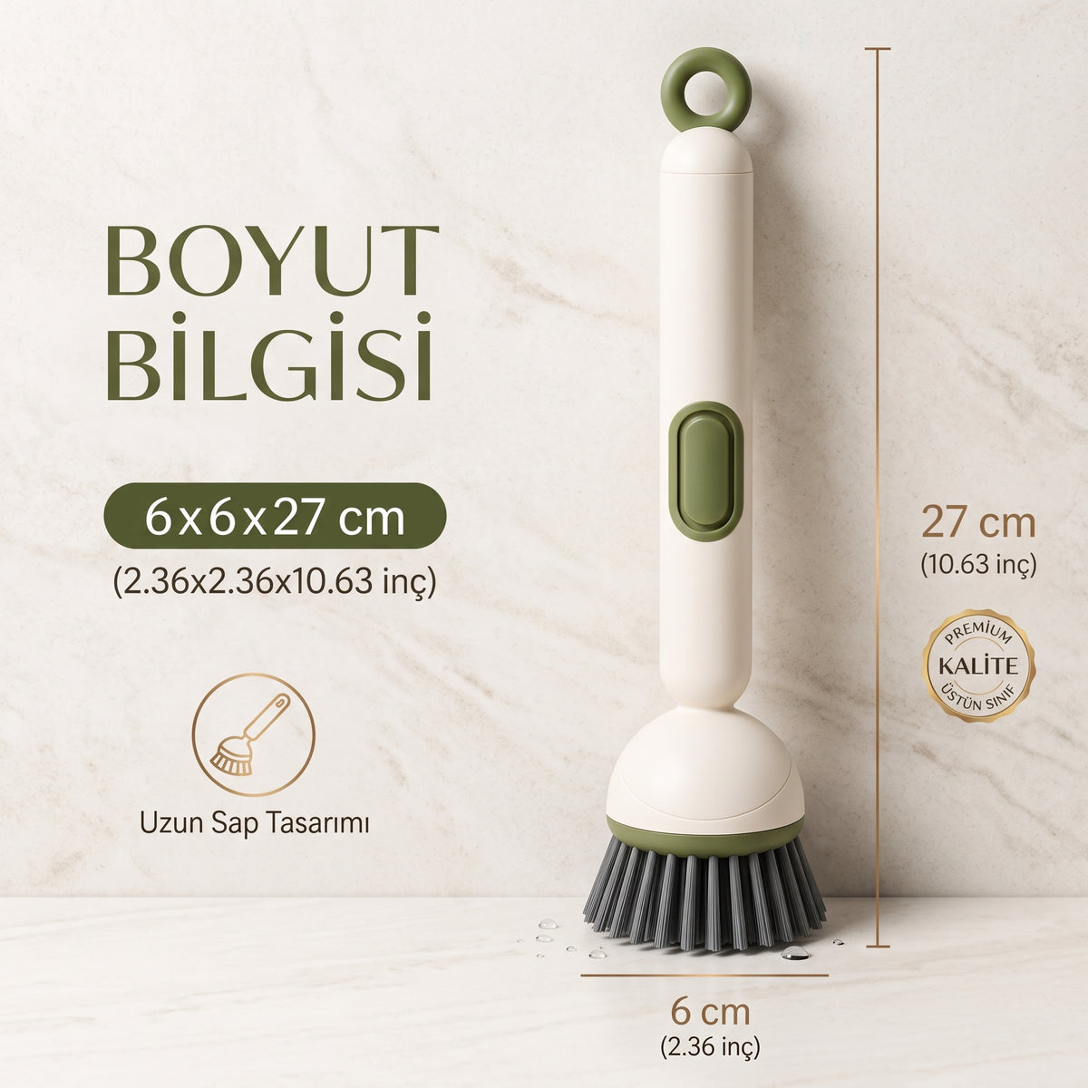 6 Kademeli Ayarlanabilir Akıllı Premium Fırça