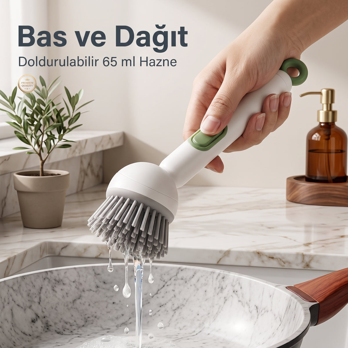 6 Kademeli Ayarlanabilir Akıllı Premium Fırça