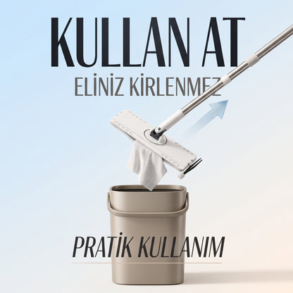 Premium Yengeç Mop - Tüm Bezlerle Uyumlu
