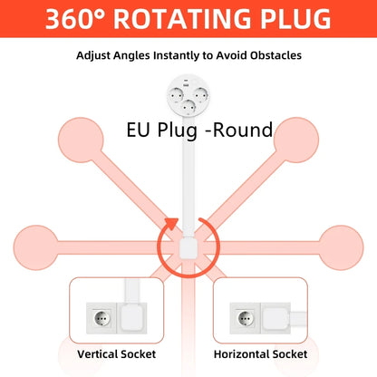 FlexReach 180° Rotating Power Hub