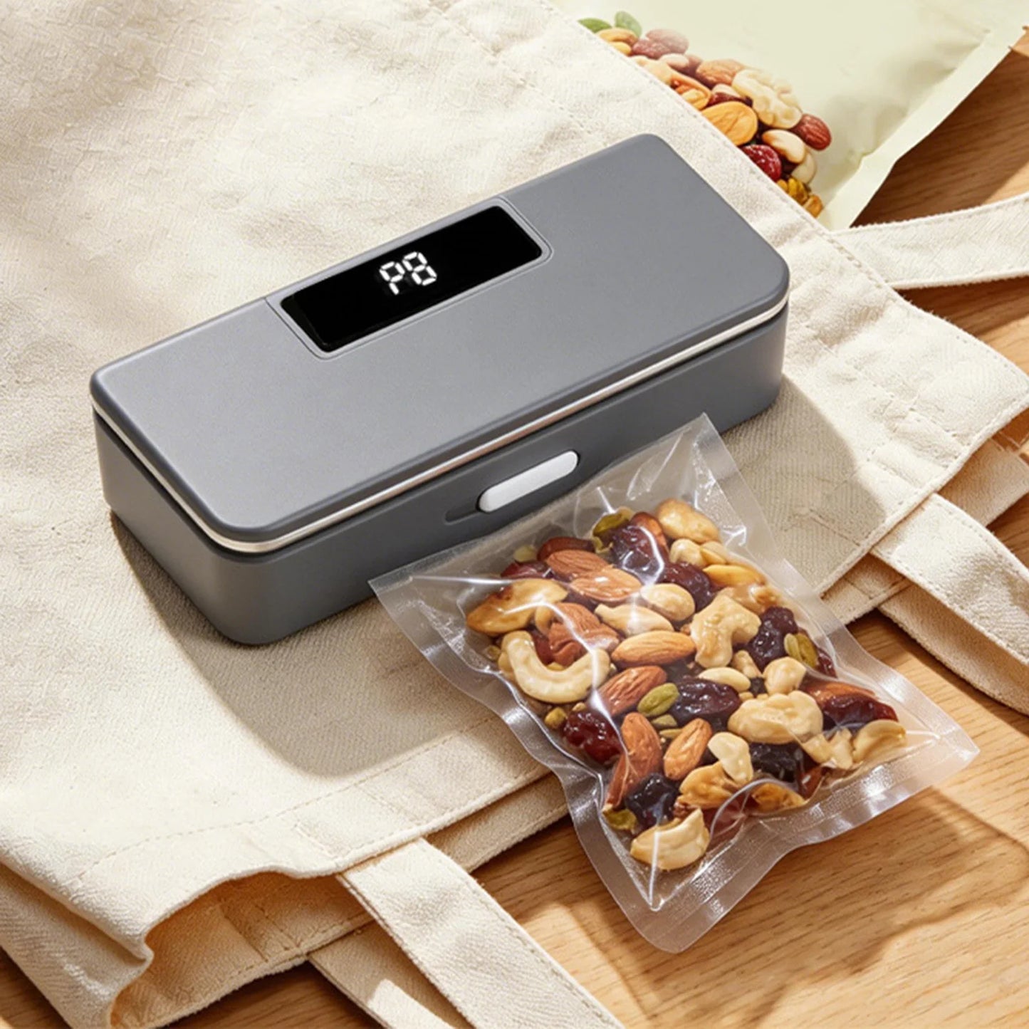 AuraSeal Pro: 8-Level Portable Bag Sealer