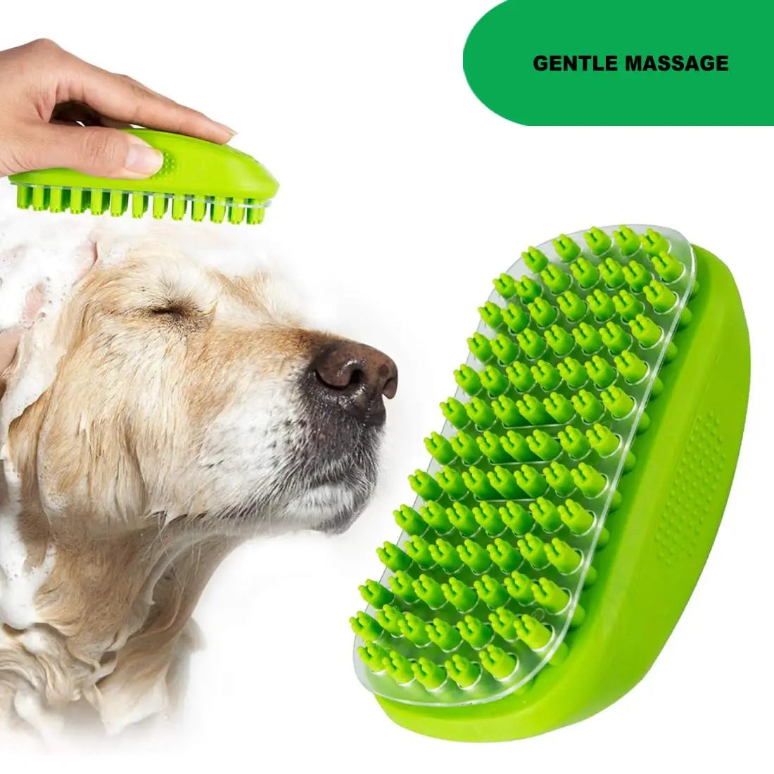 PetSpa - Silicone Shampoo & Massage Brush