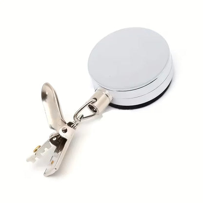 Automatic Rebound Towel Holder with Heavy-Duty Clip