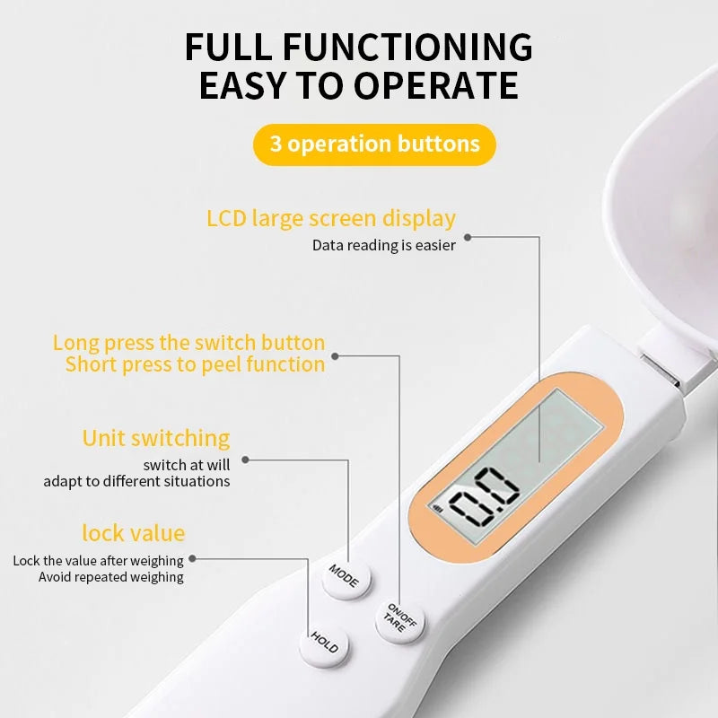 SpoonScale Precision 0.1g Digital Scale