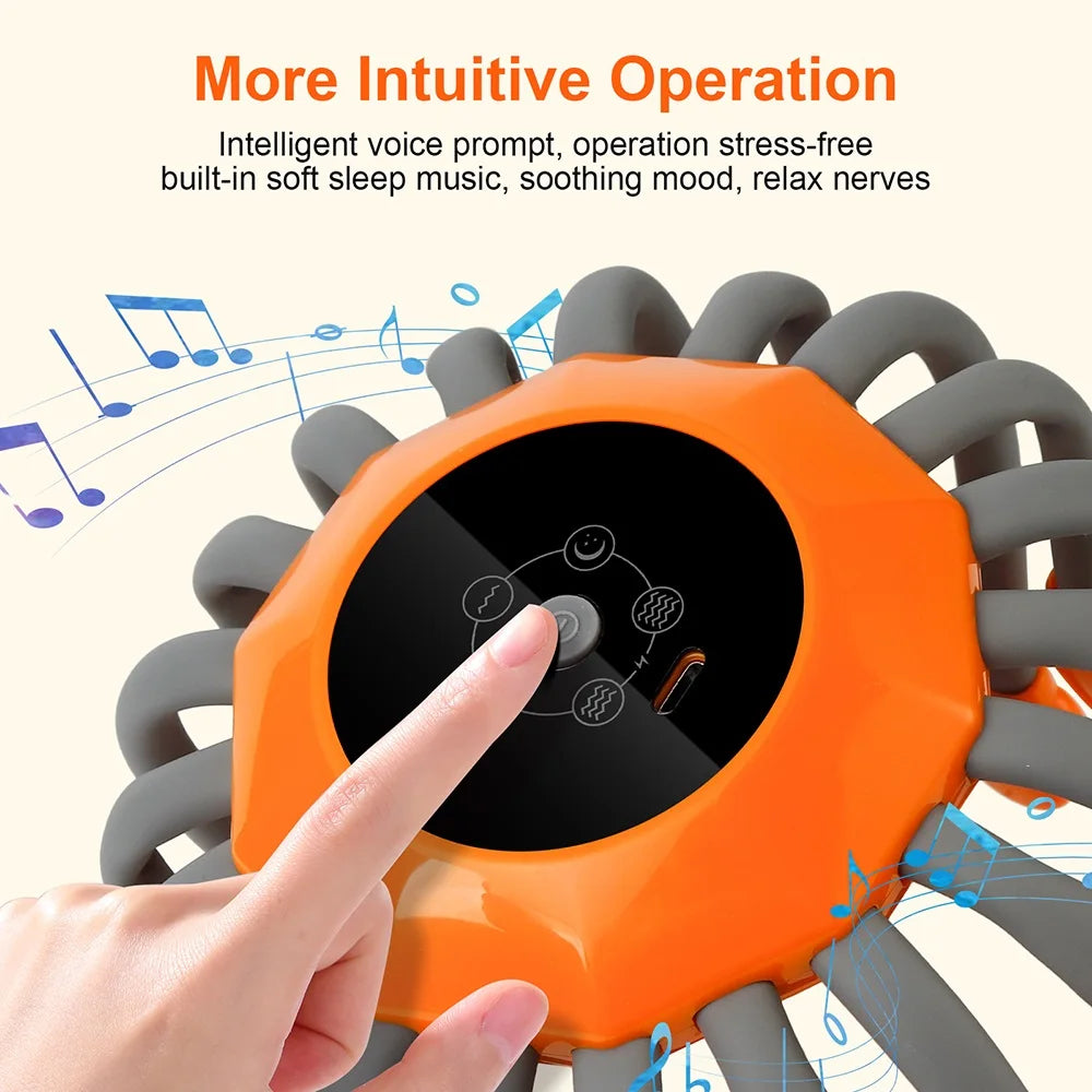 NeuroPulse 360: 5-Mode Electric Head Massager