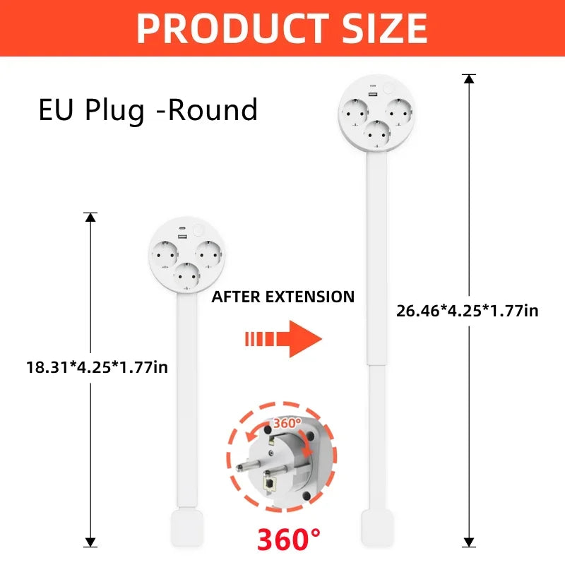 FlexReach 180° Rotating Power Hub