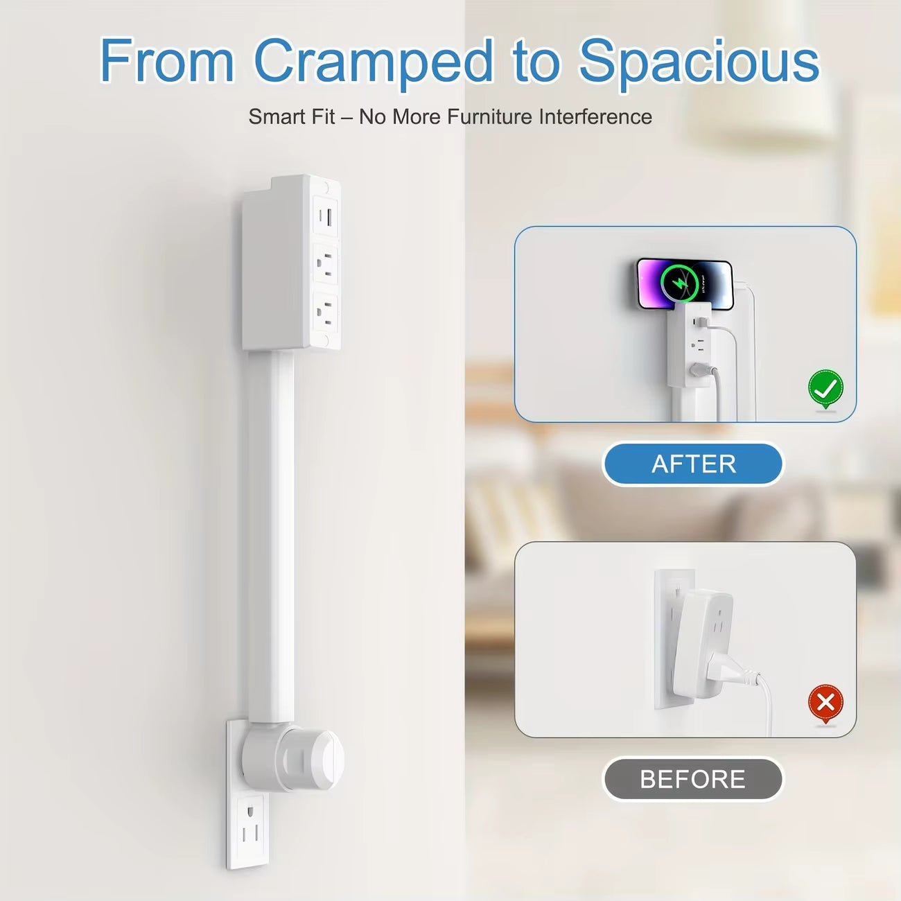 FlexReach 180° Rotating Power Hub