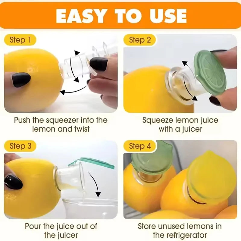 Lemon Tap – Mess-Free Citrus Juice Dispenser