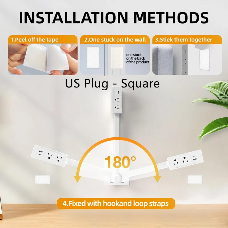 FlexReach 180° Rotating Power Hub