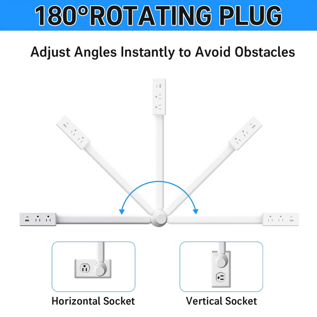 FlexReach 180° Rotating Power Hub