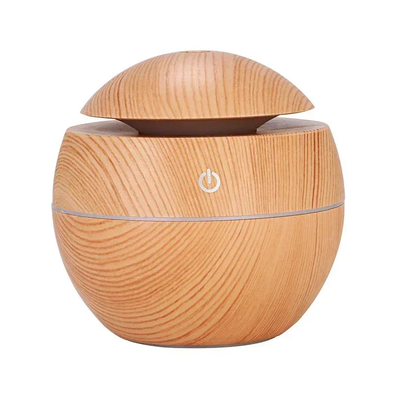 AuraWood Ultrasonic Aroma Diffuser & Humidifier