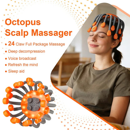 NeuroPulse 360: 5-Mode Electric Head Massager