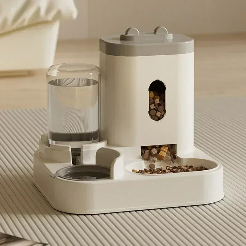 HydraBowl – Premium Automatic Pet Feeding & Water Station