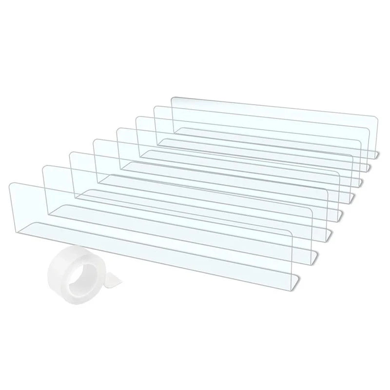 Clear Under Furniture Gap Guard – Invisible Toy & Pet Blocker for Sofas, Beds & Cabinets