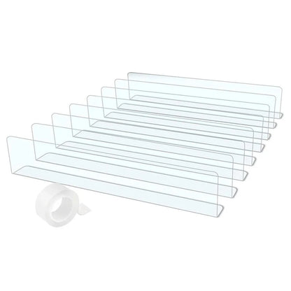 Clear Under Furniture Gap Guard – Invisible Toy & Pet Blocker for Sofas, Beds & Cabinets
