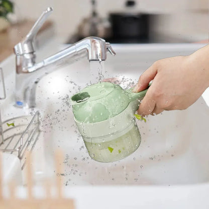 ChopEase 5-in-1 Cordless Electric Vegetable Chopper