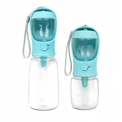 3-in-1 Portable Dog and Cat Water Bottle