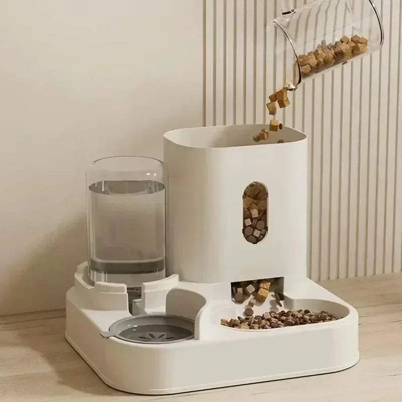 HydraBowl – Premium Automatic Pet Feeding & Water Station