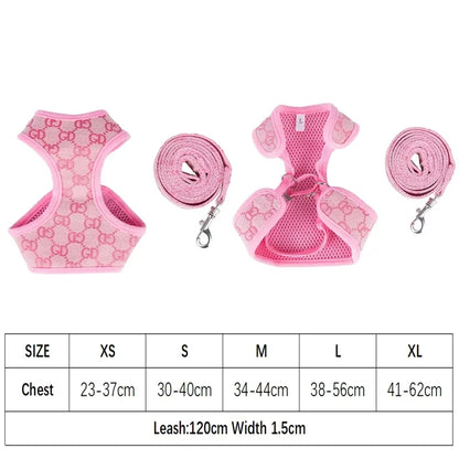VeloPet - Designer Dog Harness & Leash Set