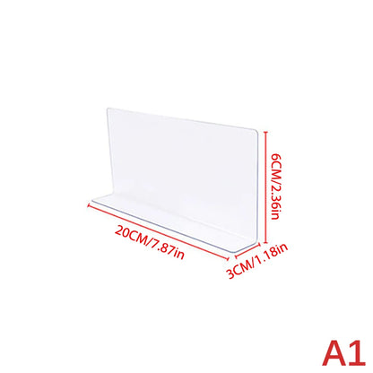 Clear Under Furniture Gap Guard – Invisible Toy & Pet Blocker for Sofas, Beds & Cabinets