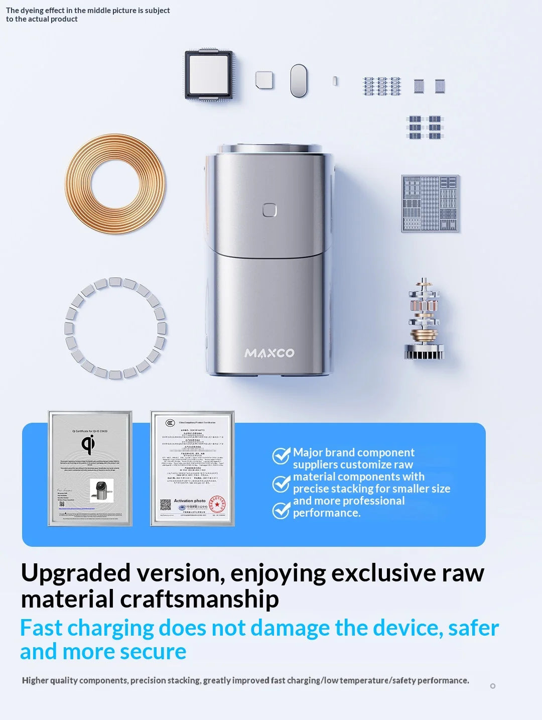 MAXCO Qi2 3-in-1 Magnetic Charging Stand