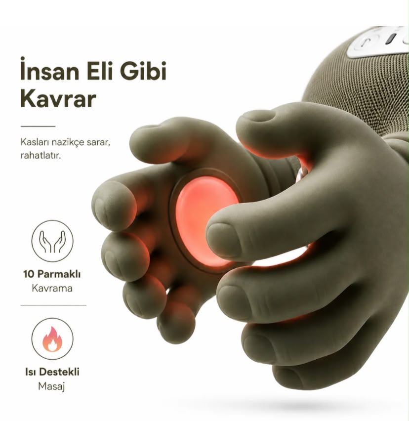 Isıtmalı Boyun & Omuz Masaj Aleti