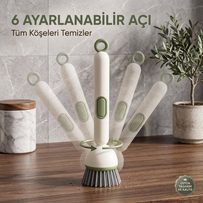 6 Kademeli Ayarlanabilir Akıllı Premium Fırça