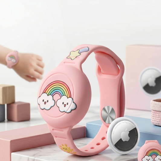 SafeTag - Silicone AirTag Bracelet for Kids