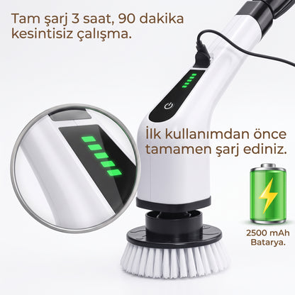 SpinGlide Kablosuz Derinlemesine Temizlik Fırçası