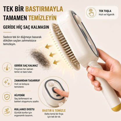 Premium Akıllı Saç ve Saç Derisi Bakım Tarağı