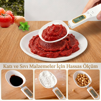 SpoonScale 0,1 g Hassasiyetli Dijital Kaşık Tartı