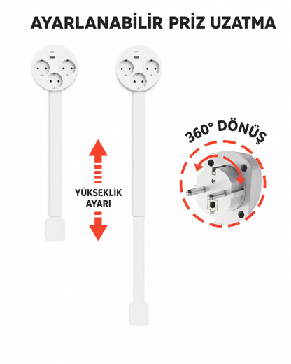 FlexReach 180° Rotating Power Hub