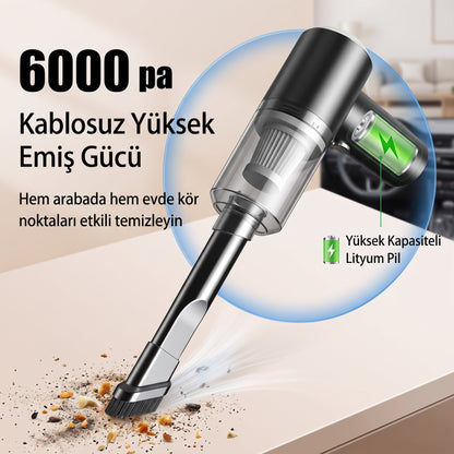 VeloDrive Islak & Kuru Taşınabilir Süpürge